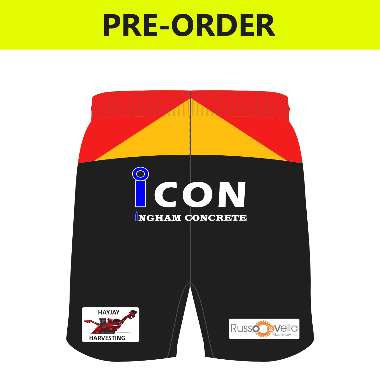 Ingham Cutters Rugby Union - Training Shorts