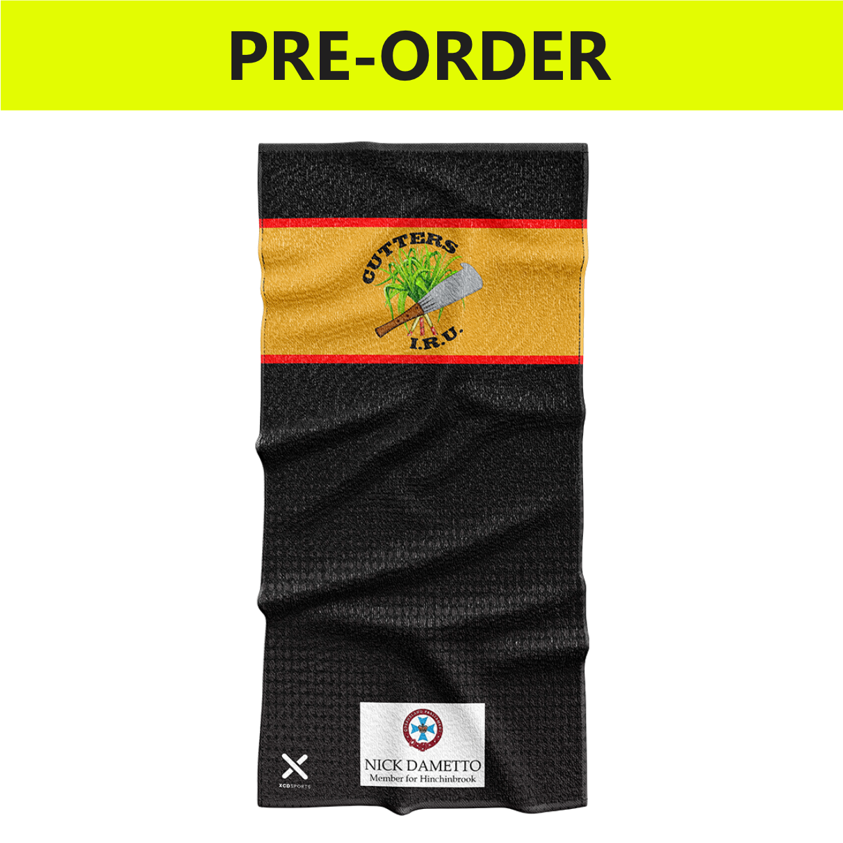 Ingham Cutters Rugby Union - Sports Towel