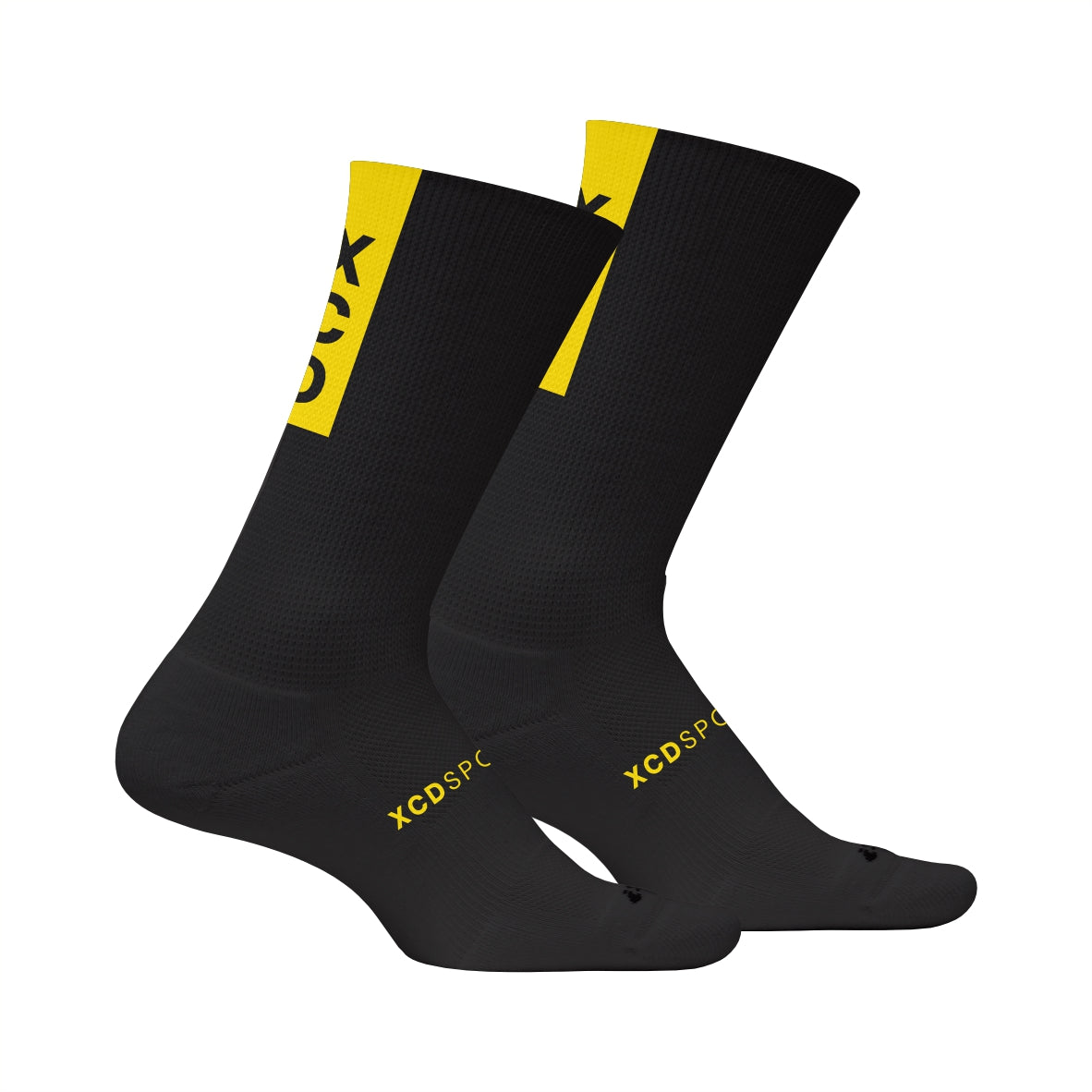 XCD Sports Crew Sports Sock - Black/Gold