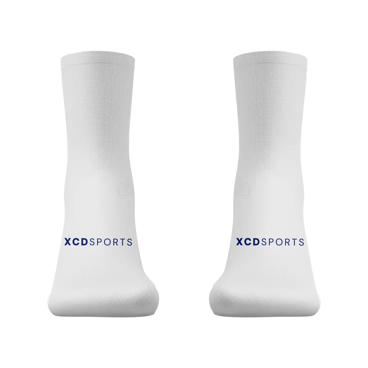 XCD Sports Crew Sports Sock - White/Royal