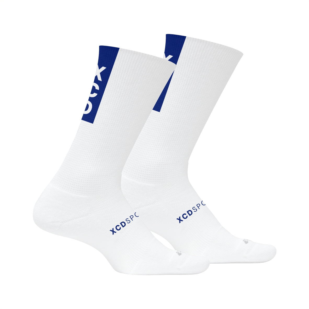 XCD Sports Crew Sports Sock - White/Royal