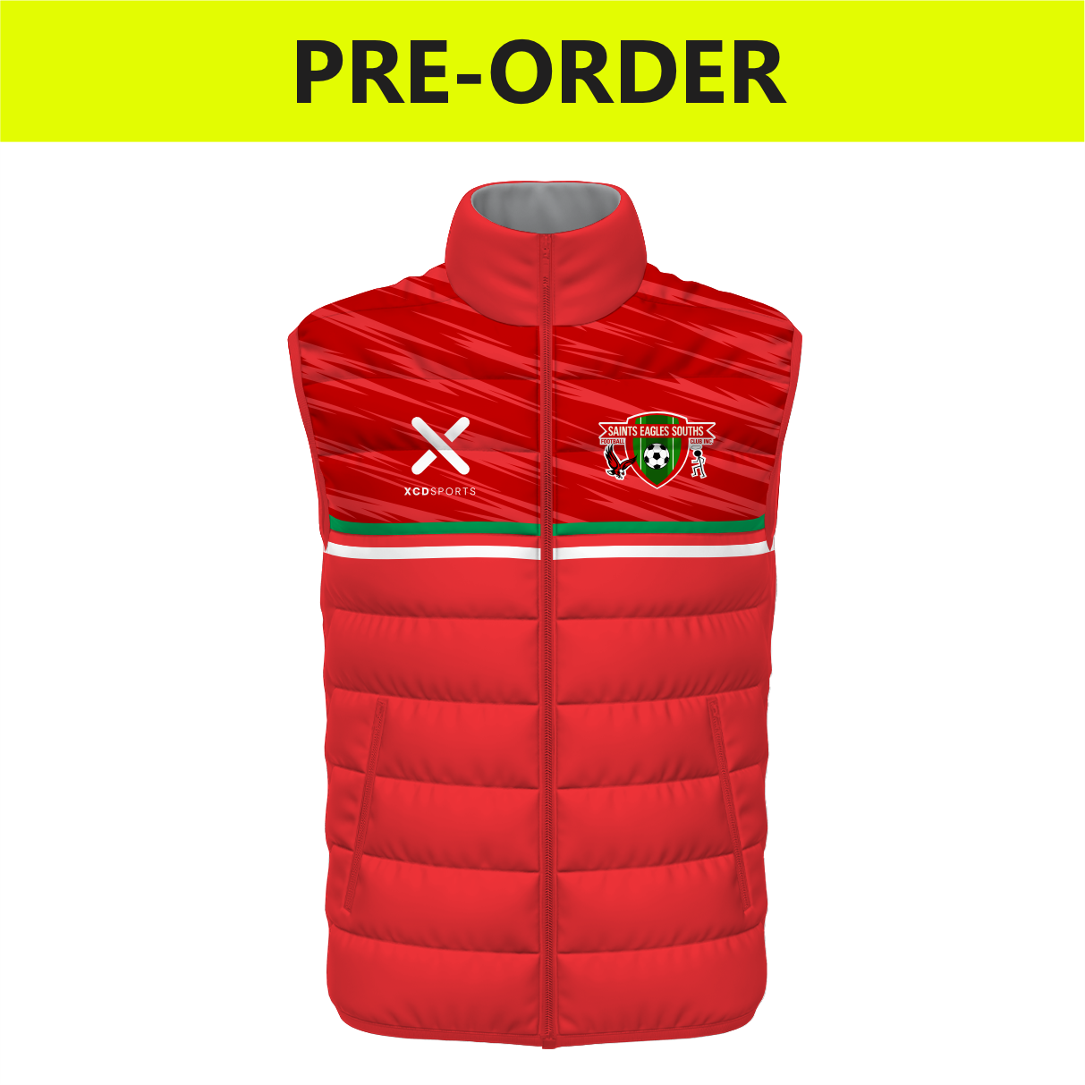 Saints Eagles Souths FC - Puffer Vest