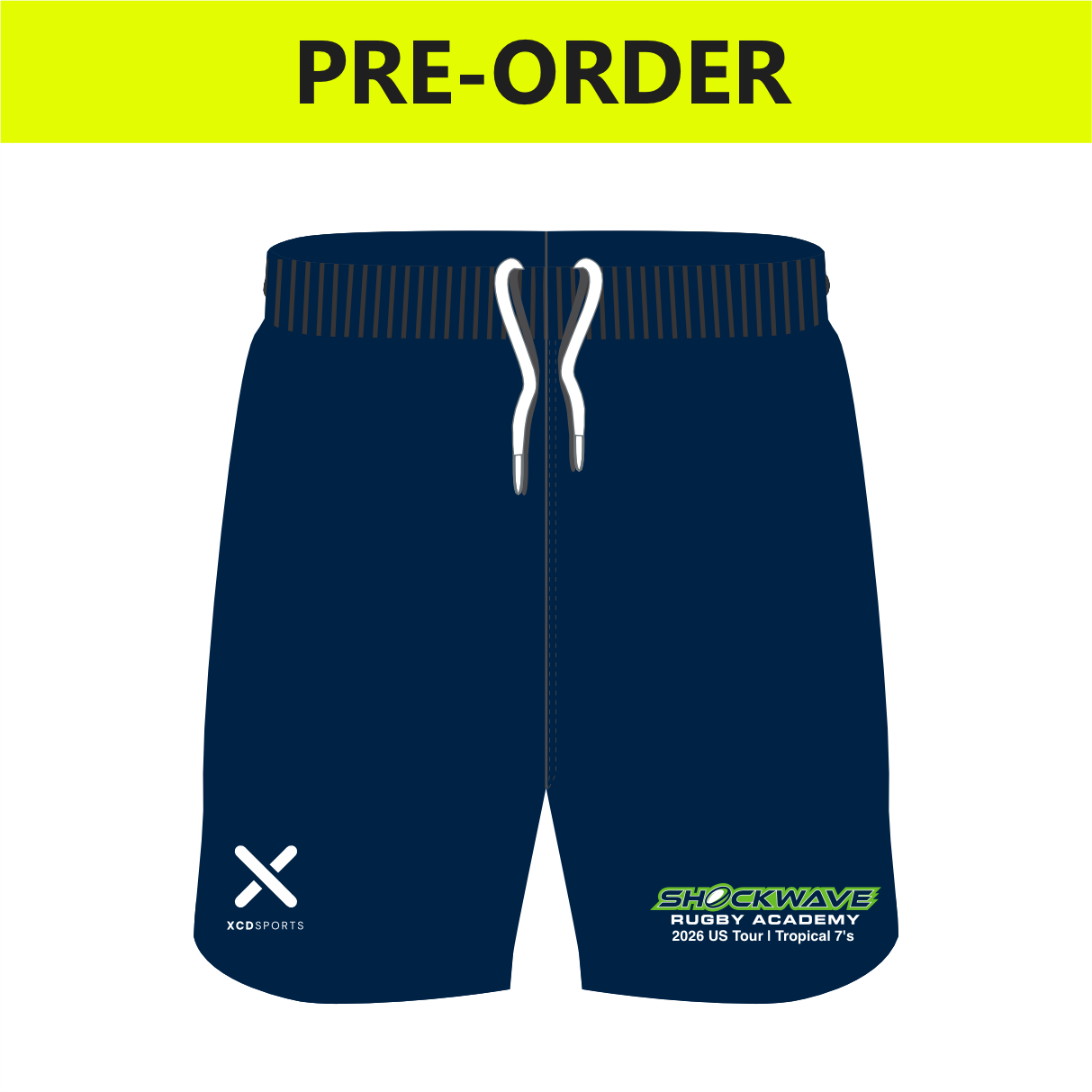 Shockwave Rugby Academy - Florida Training Shorts
