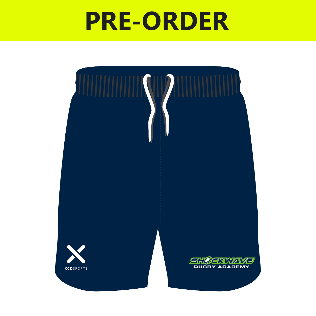Shockwave Rugby Academy - Gym / Coaches Shorts