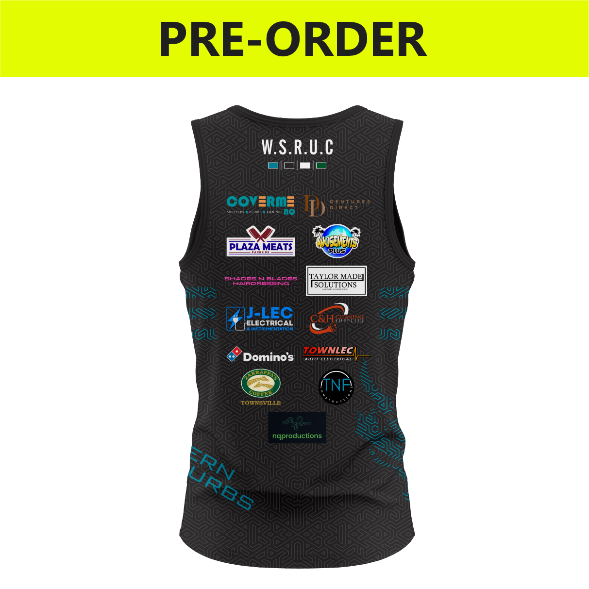 Western Suburbs Rugby Union - Training Singlet