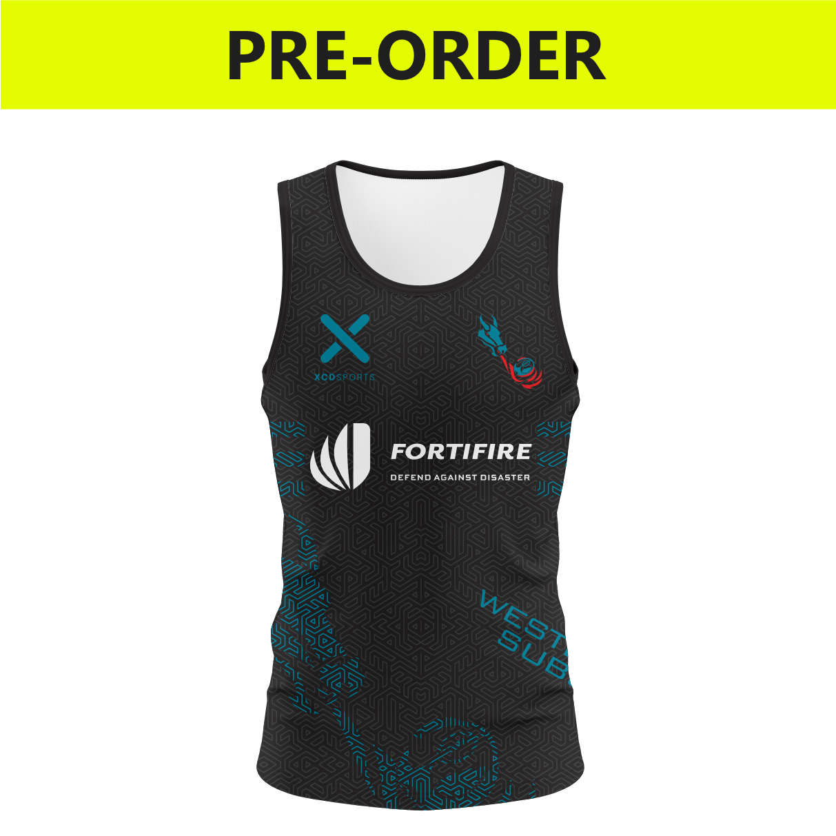 Western Suburbs Rugby Union - Training Singlet